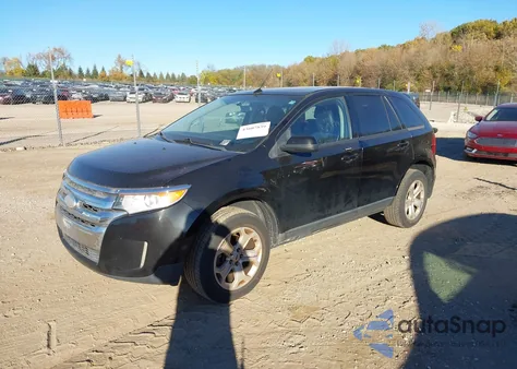 2013 Ford Edge Sel z USA, uszkodzony, nr VIN 2FMDK4JC6DBC21114